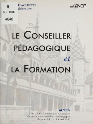 cover image of Le Conseiller pédagogique et la formation